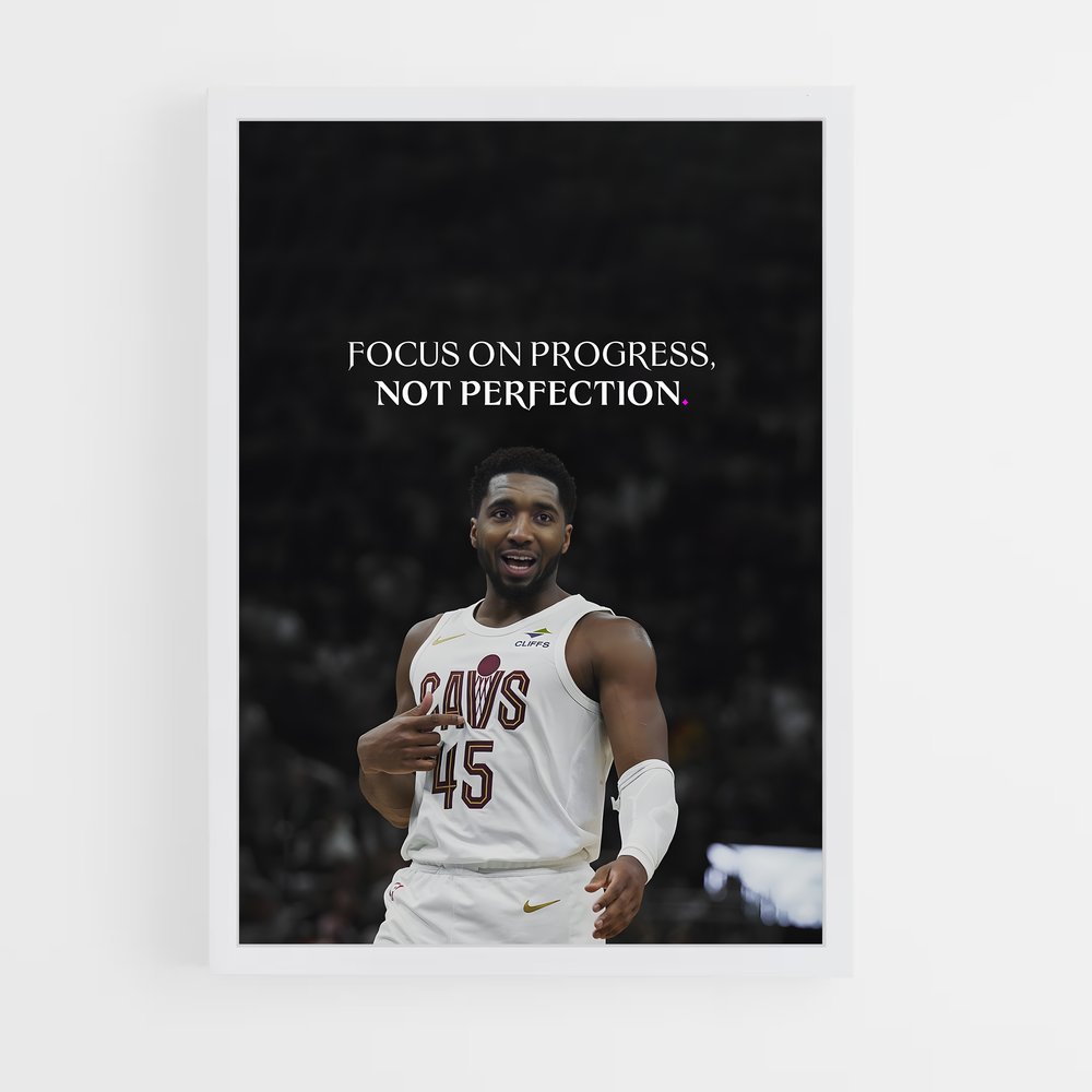 Poster Donovan mitchell – affiche Basketball (vue 3)